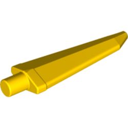 LEGO part 64727 DORSAL FIN Ø3.2 MM in Bright Yellow/ Yellow