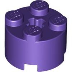 Brick Round 2 x 2 with Axle Hole