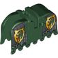 Animal / Creature Accessory, Horse Barding with Kingdoms Dragon Shield and Armour Print