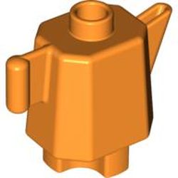 LEGO part DUPLO COFFEEPOT in Bright Orange/ Orange