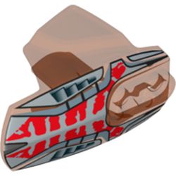 Large Figure Limb Cover, Size 5, Armor with Ball Joint Socket with Beast Print (Fangz)