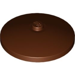 LEGO part 10003960 ROUND PLATE Ø32X6.4 in Reddish Brown