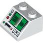 Slope 45° 2 x 2 with Control Panel and Screen with Minifig Scan Print