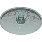Dish 4 x 4 Inverted [Radar] with White Fountain Spray Print
