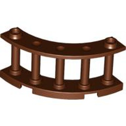 Fence Spindled 4 x 4 x 2 Quarter Round with 2 Studs