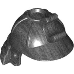 LEGO part 80626 MINI HELMET, NO. 448 in Titanium Metallic / Pearl Titanium