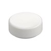 White Tile Round 1 x 1