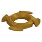 Ring 4 x 4 with 2 x 2 Opening and 4 Arrow Ends (Ninjago Spinner Crown)