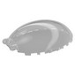 Windscreen 8 x 6 x 2 1/3 Bubble Canopy with Handle