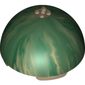 Dome Hemisphere 11 x 11 with 2 x 2 Studs on Top and Marbled Dark Green Yavin 4 Print