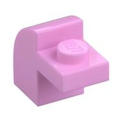 LEGO part  BRICK 1X1X1 1/3, W/ ARCH in Light Purple/ Bright Pink