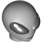 Minifig Head Special, Alien with Large Black Eyes Print