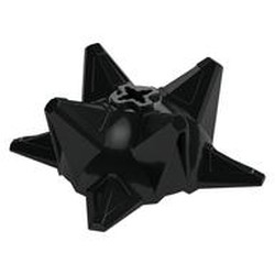 Large Figure Weapon Spiked Ball, Half