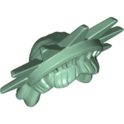 Hair and Headdress, Spiked Tiara (Lady Liberty) - Rubber