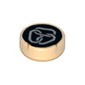 Tile Round 1 x 1 with Ninjago Constrictai Print
