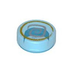 Tile Round 1 x 1 with Hypnobrai Print