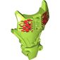 Large Figure Torso Cover, Armor with Red Hexagons Print (Breez)
