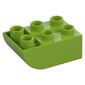 Duplo Brick 2 x 3 with Curved Bottom