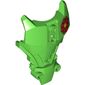 Large Figure Torso Cover, Armor with Red and Yellow Flower Print (Joker)