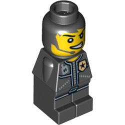 Microfig Police Officer Print