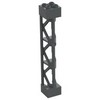 Dark Bluish Gray Support 2 x 2 x 10 Girder Triangular Vertical - Type 4 - 3 Posts, 3 Sections