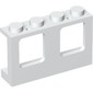 Window 1 x 4 x 2 Plane, Solid Studs