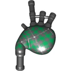 Musical Instrument Bagpipes with Green and White Tartan Print