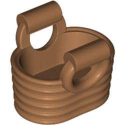 LEGO part 93092 Bag / Basket in Medium Nougat