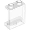 Trans-Clear Panel 1 x 2 x 2 [Side Supports / Hollow Studs]