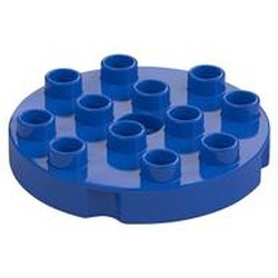 Duplo Plate Round 4 x 4
