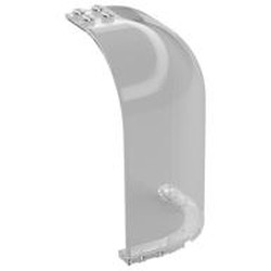 Panel 6 x 6 x 9 Corner Convex with Curved Top