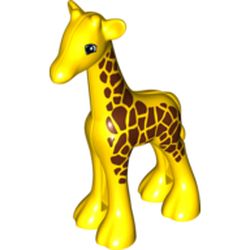 LEGO PART 64146pr0001 Duplo Animal Giraffe Baby, New Style ...