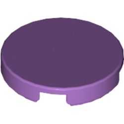 Tile Round 2 x 2 with Bottom Cross