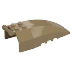 Windscreen 8 x 4 x 2 with 4 Studs and Handle