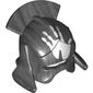 Helmet Castle with Lateral Comb and Handprint Print