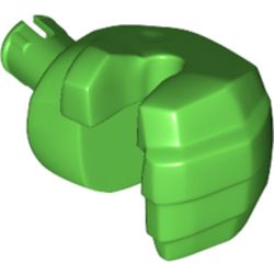 LEGO part  GIANT NO. 1 Left HAND in Bright Green