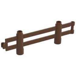 Duplo Fence 1 x 10 x 2 [Clip and Bar ends]