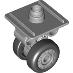 Duplo Airplane Landing Gear with Two Wheels Type 2