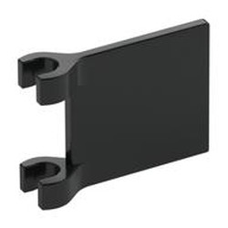Flag 2 x 2 Square, Flat Clip Edge [Thick Clips]