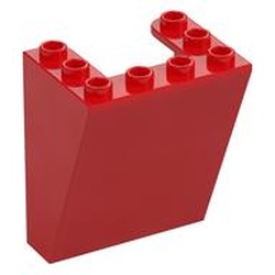 Windscreen 3 x 4 x 4 Inverted, Rounded Top Inside Edges, Cut-Out Bottom Inside Edges
