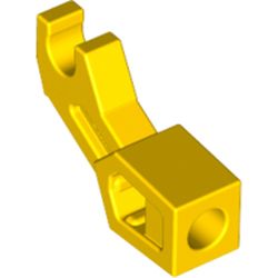 LEGO part 98313 Arm Mechanical with Clip [Thick Support] in Bright Yellow/ Yellow