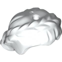 LEGO part  MINI WIG NO. 3 in White