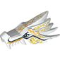 Creature Body Part, Dragon Head Upper Jaw with Yellow Lightning Spirit Print