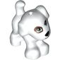 Animal, Dog, Small Standing with Patch over Eye and Spots Print