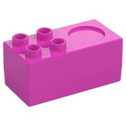 Duplo Stove 2 x 4 x 2 1/2 with 4 Studs and Burner