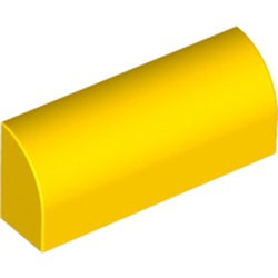 LEGO part  BRICK 1X4X1 1/3 in Bright Yellow/ Yellow