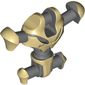 Torso Mechanical, General Grievous (Clone Wars) with Tan Armor Print