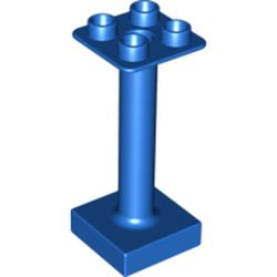 LEGO part STAND 2X2 WITH BASE in Bright Blue/ Blue