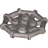 Flat Silver Plate Special 2 x 2 with Bar Frame Octagonal, Reinforced, Completely Round Studs