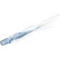 Weapon Sword with Jagged Edges and Marbled Trans Medium Blue Pattern